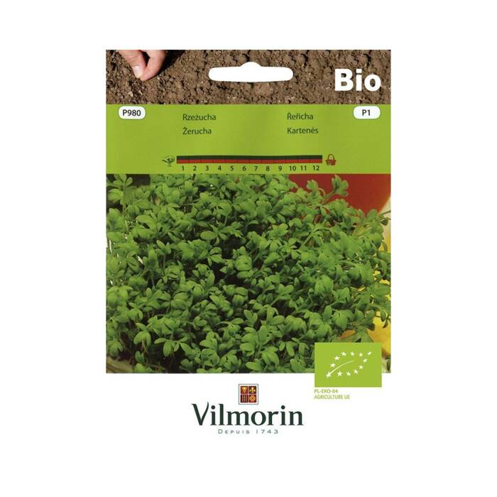 Rzeżucha - nasiona ekologiczne BIO-5g